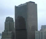 Close-up of WTC building 7.